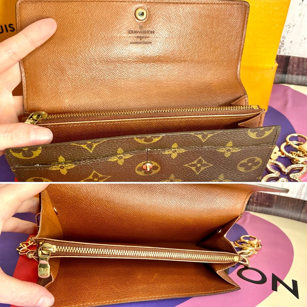 Louis Vuitton Sarah Wallet Crossbody - Picture 3 of 10